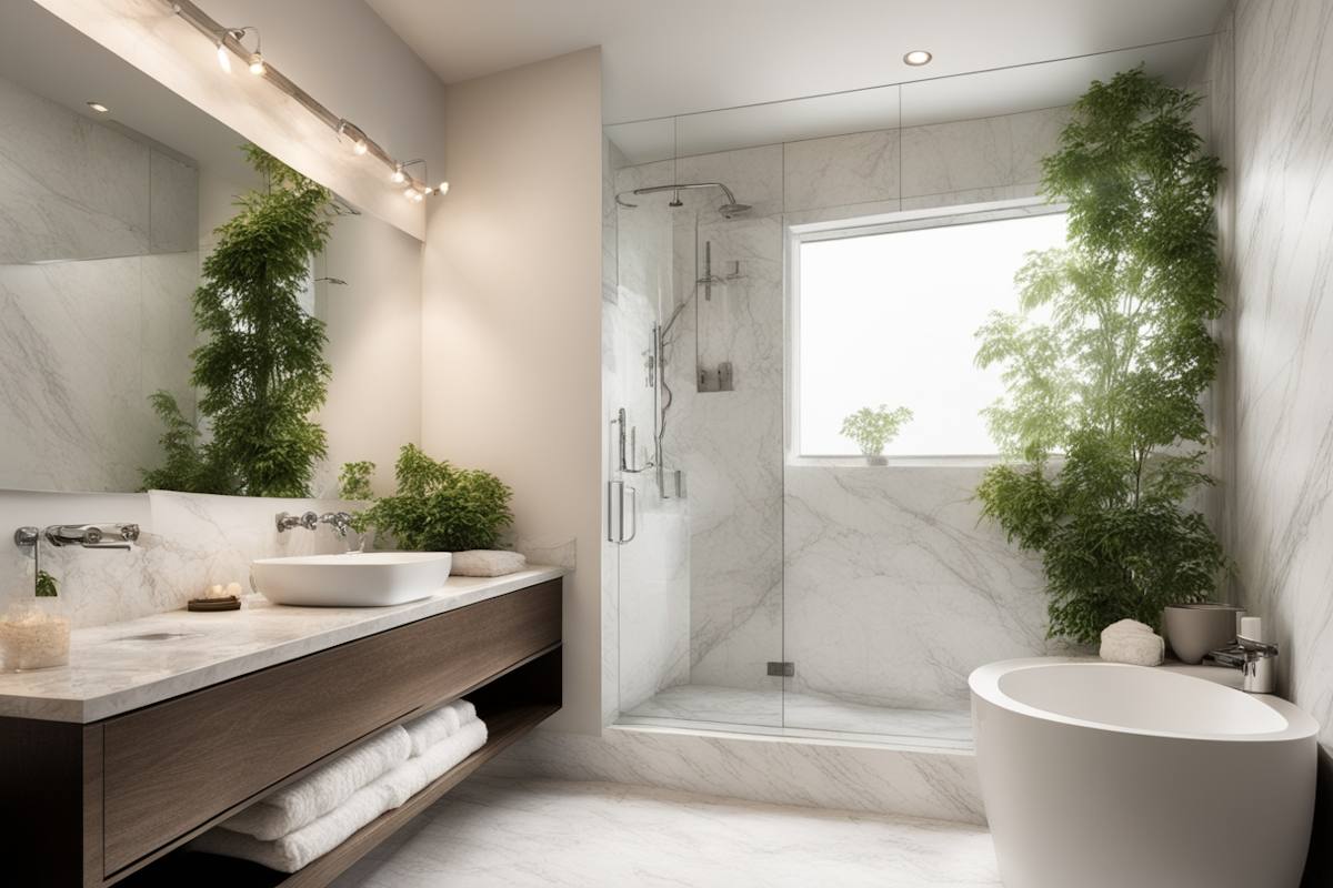 Salle de bain privative, commune ou attenante, les diff&eacute;rences