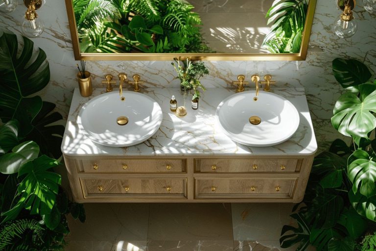 Carrelage salle de bain design italien : élégance & qualité