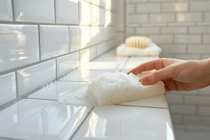 Comment nettoyer le carrelage de sa salle de bain ?