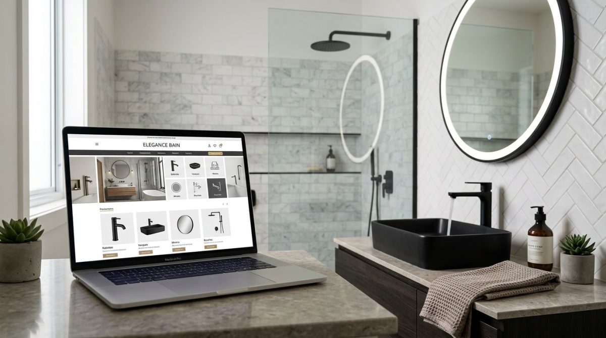 Les conseils de Julien Jimenez pour référencer un e-commerce de salle de bain