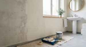 Peindre une salle de bain humide