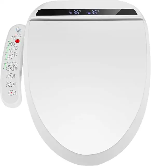 Lunette toilette chauffante