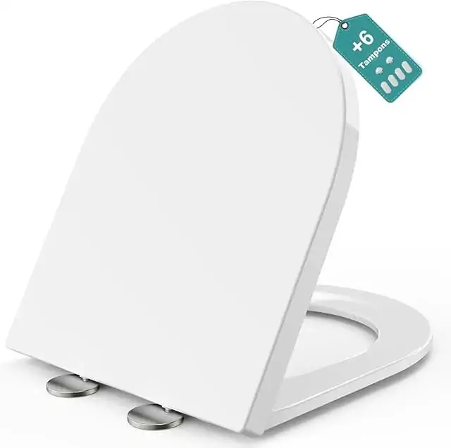 Lunette toilette clipsable