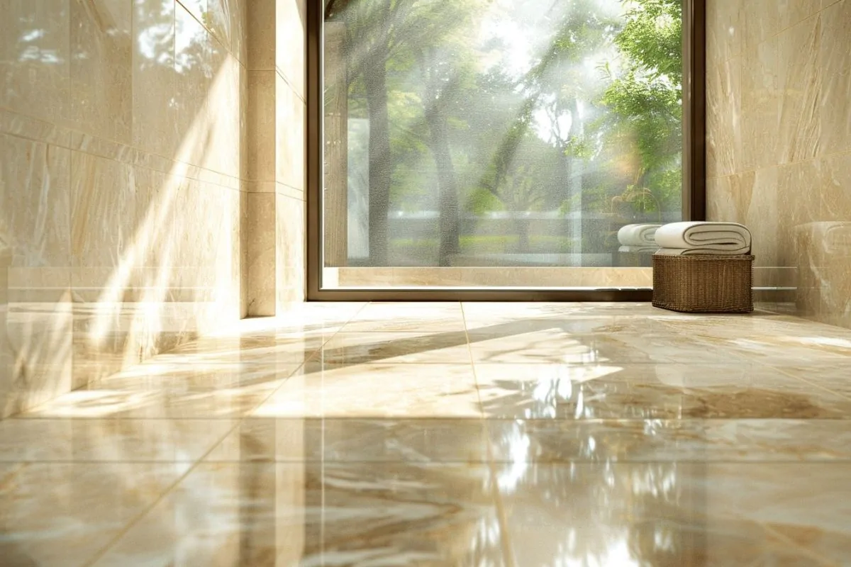 Carrelage beige pour salle de bain : apportez chaleur et élégance